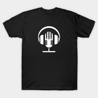 Mic and headphones T-Shirt